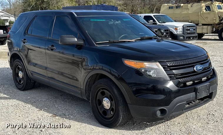 image for item HI9364 2014 Ford Explorer Police Interceptor SUV