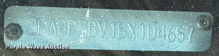 image for item HI9366 2011 Ford Crown Victoria Police Interceptor 