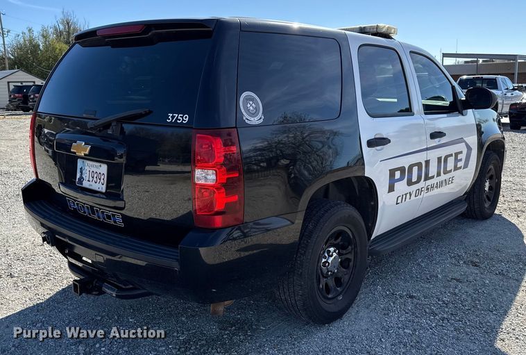 image for item HI9367 2012 Chevrolet Tahoe Police SUV