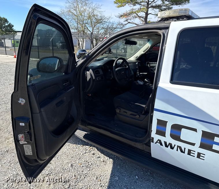 image for item HI9367 2012 Chevrolet Tahoe Police SUV