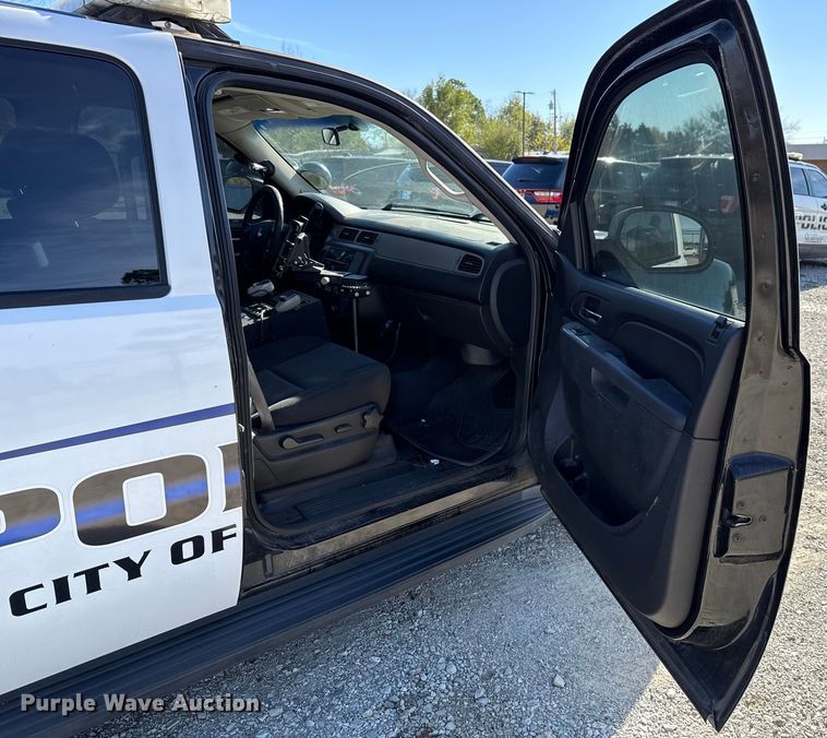 image for item HI9367 2012 Chevrolet Tahoe Police SUV