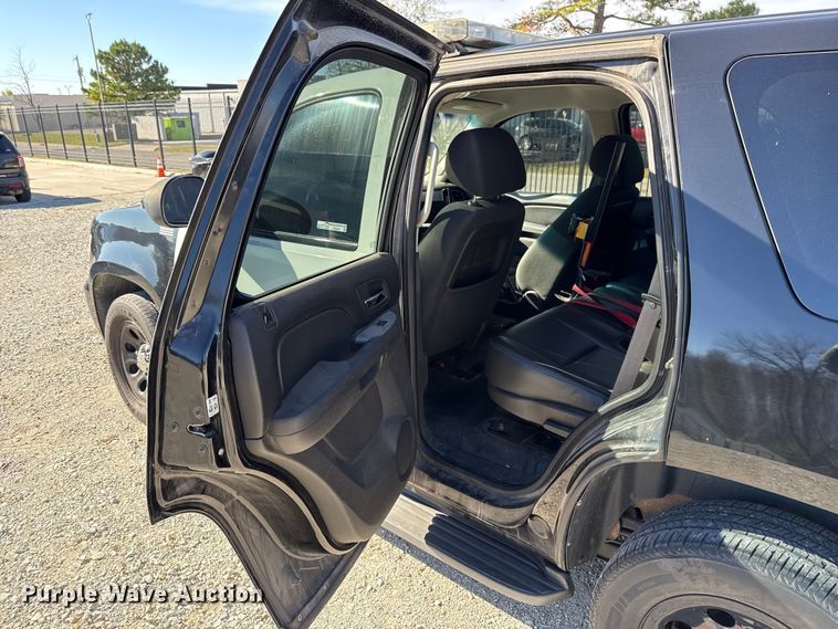 image for item HI9367 2012 Chevrolet Tahoe Police SUV