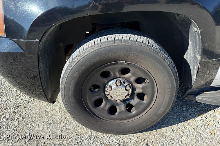 image for item HI9367 2012 Chevrolet Tahoe Police SUV