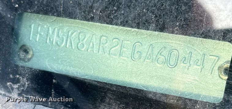 image for item HI9370 2014 Ford Explorer SUV