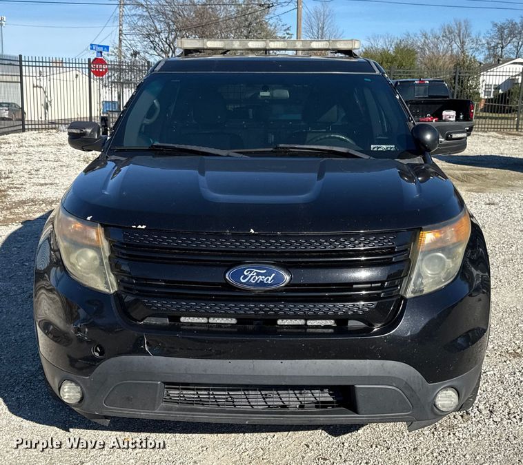 image for item HI9371 2014 Ford Explorer Police Interceptor SUV