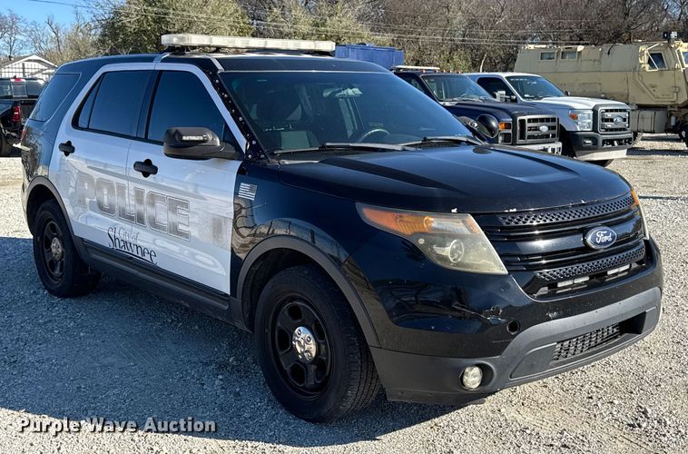 image for item HI9371 2014 Ford Explorer Police Interceptor SUV