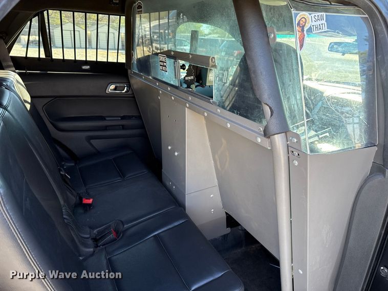 image for item HI9371 2014 Ford Explorer Police Interceptor SUV