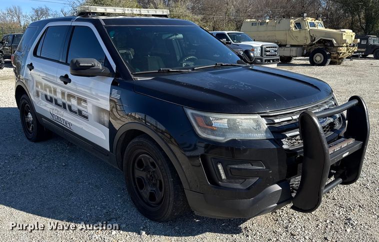 image for item HI9372 2016 Ford Explorer Police Interceptor SUV
