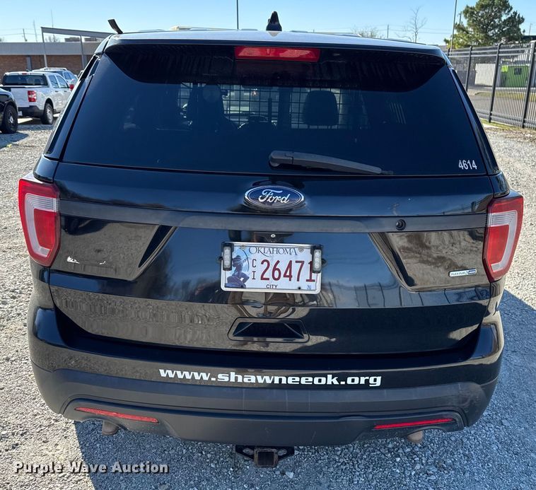 image for item HI9372 2016 Ford Explorer Police Interceptor SUV