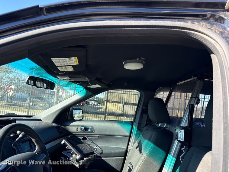 image for item HI9372 2016 Ford Explorer Police Interceptor SUV