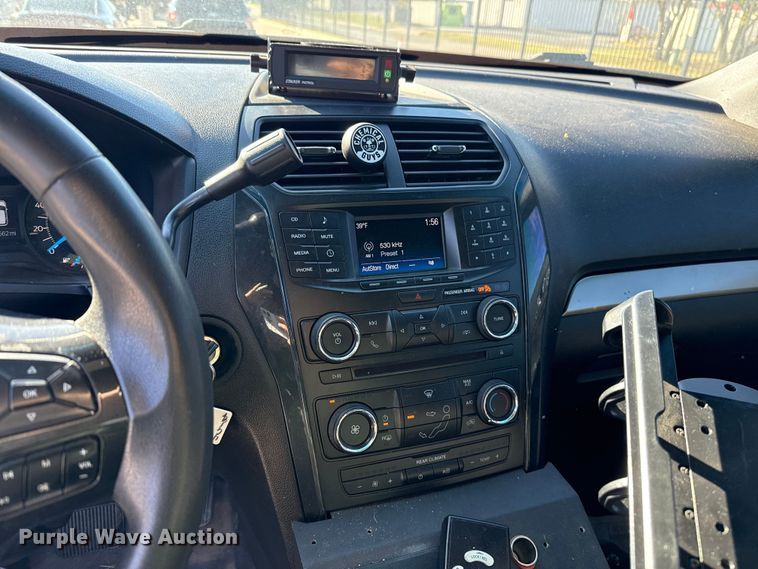 image for item HI9372 2016 Ford Explorer Police Interceptor SUV