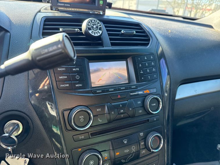 image for item HI9372 2016 Ford Explorer Police Interceptor SUV