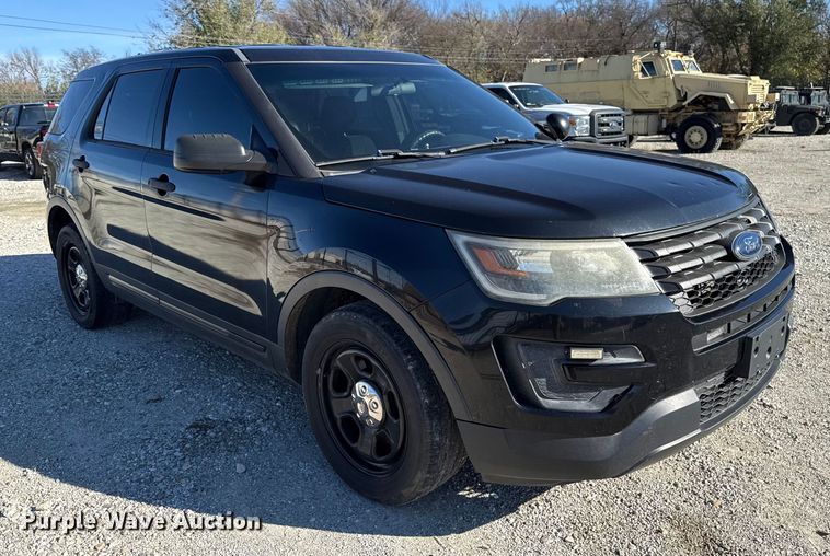 image for item HI9373 2016 Ford Explorer Police Interceptor SUV