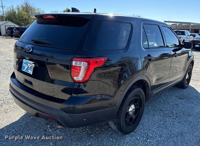 image for item HI9373 2016 Ford Explorer Police Interceptor SUV