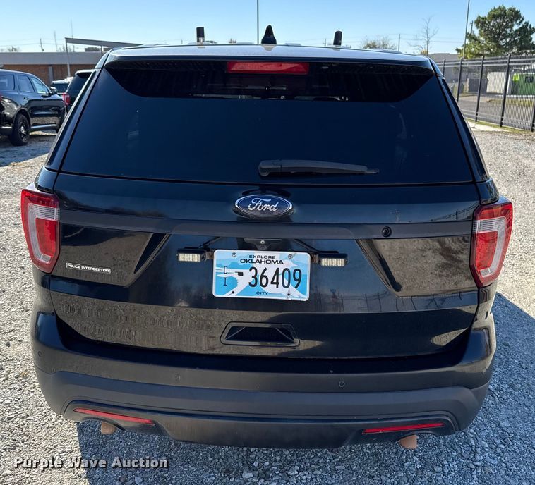 image for item HI9373 2016 Ford Explorer Police Interceptor SUV