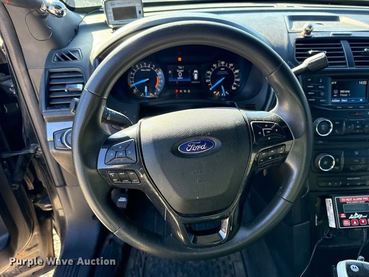 image for item HI9373 2016 Ford Explorer Police Interceptor SUV