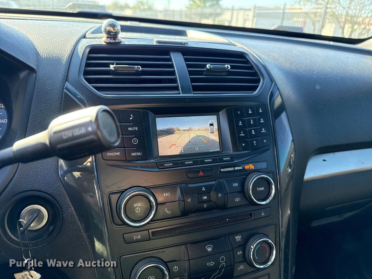 image for item HI9373 2016 Ford Explorer Police Interceptor SUV