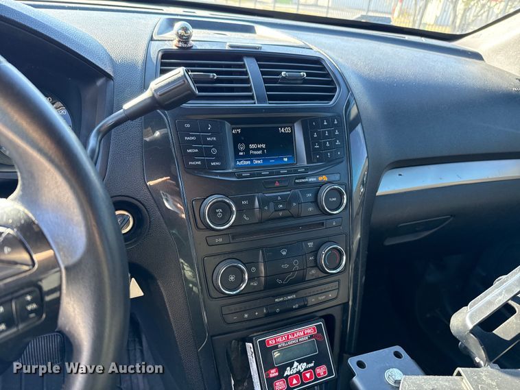 image for item HI9373 2016 Ford Explorer Police Interceptor SUV