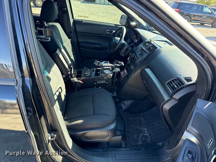 image for item HI9373 2016 Ford Explorer Police Interceptor SUV