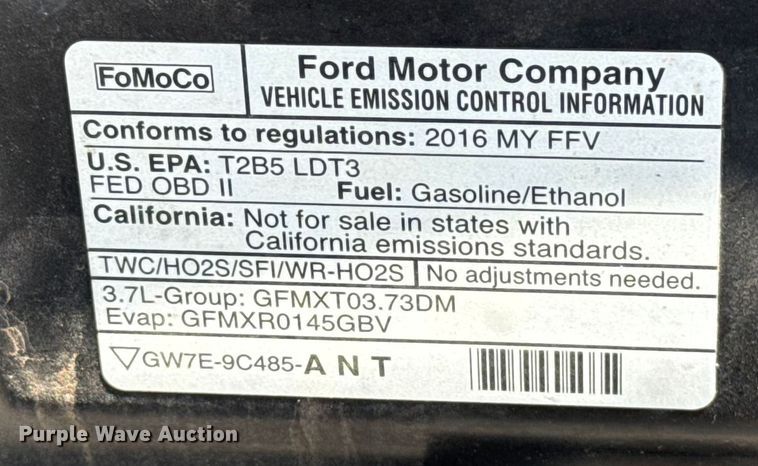 image for item HI9373 2016 Ford Explorer Police Interceptor SUV