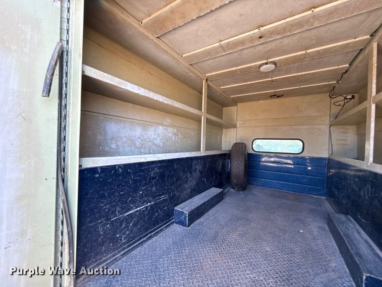 image for item HI9374 2008 Ford F350 Super Duty Crew Cab utility bed pickup truck