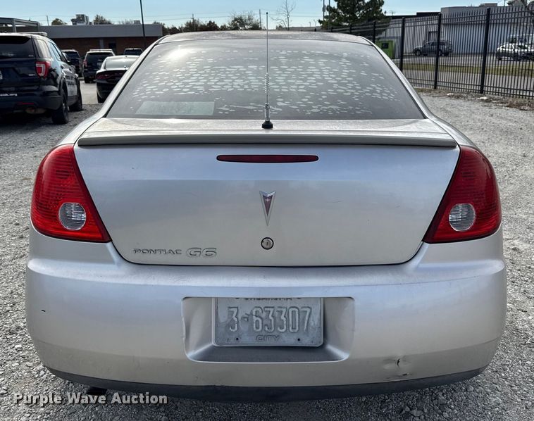 image for item HI9376 2007 Pontiac G6 