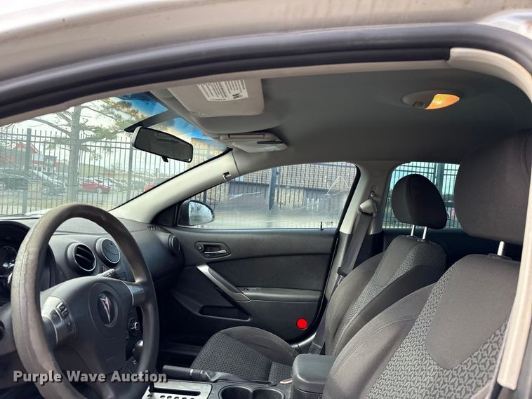 image for item HI9376 2007 Pontiac G6 