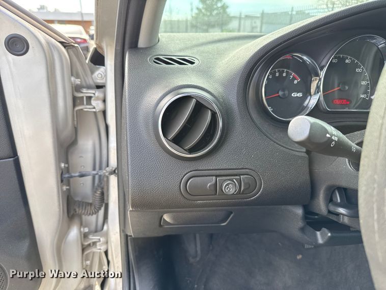 image for item HI9376 2007 Pontiac G6 