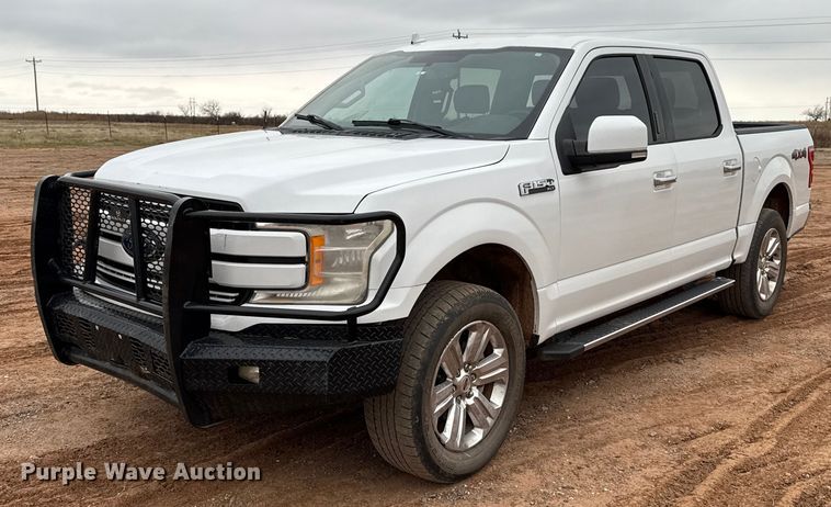 image for item HI9398 2018 Ford F150 SuperCrew pickup truck