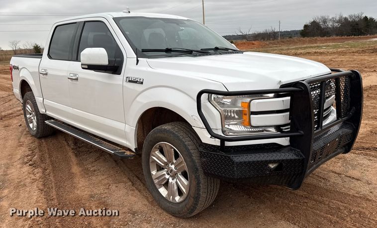 image for item HI9398 2018 Ford F150 SuperCrew pickup truck