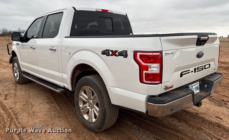 image for item HI9398 2018 Ford F150 SuperCrew pickup truck