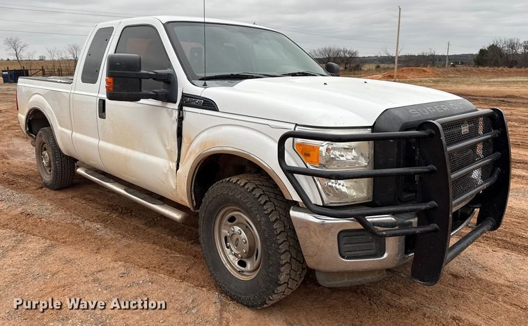 image for item HI9401 2012 Ford F250 Super Duty SuperCab pickup truck