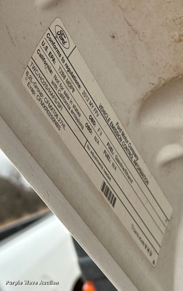 image for item HI9401 2012 Ford F250 Super Duty SuperCab pickup truck