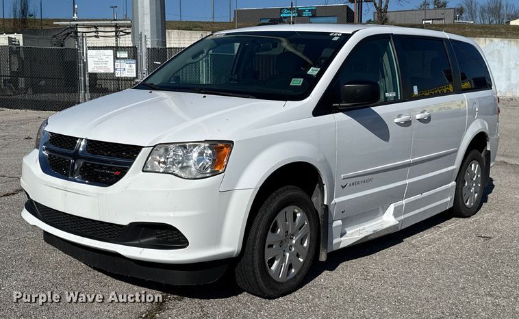 image for item HI9403 2017 Dodge Grand Caravan handicap accessible van