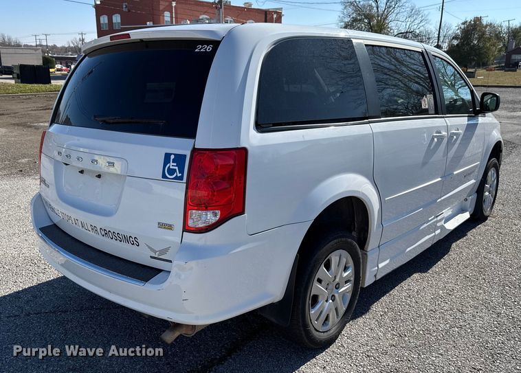 image for item HI9403 2017 Dodge Grand Caravan handicap accessible van