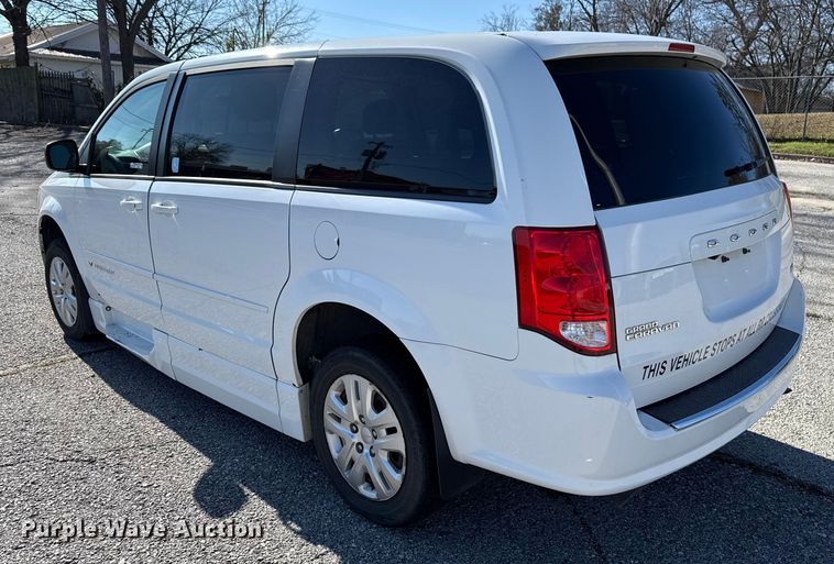 image for item HI9403 2017 Dodge Grand Caravan handicap accessible van