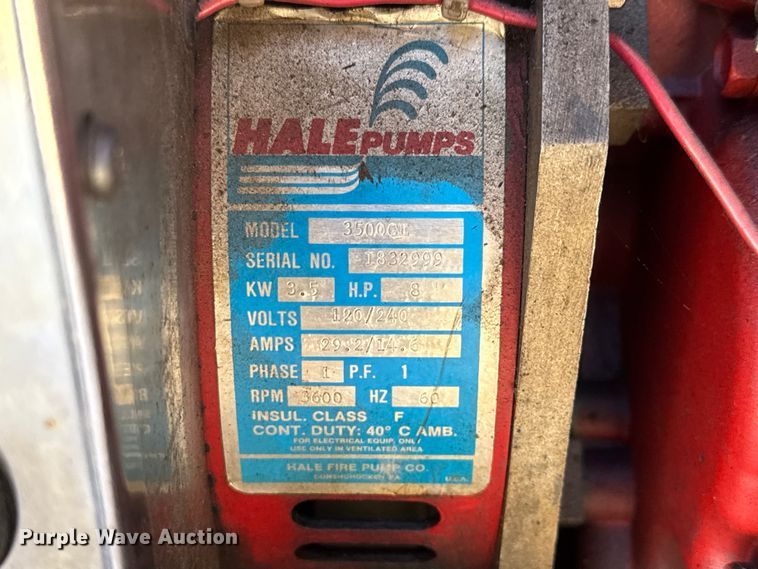 image for item NA9879 1983 GMC Sierra Classic 3500 brush fire truck