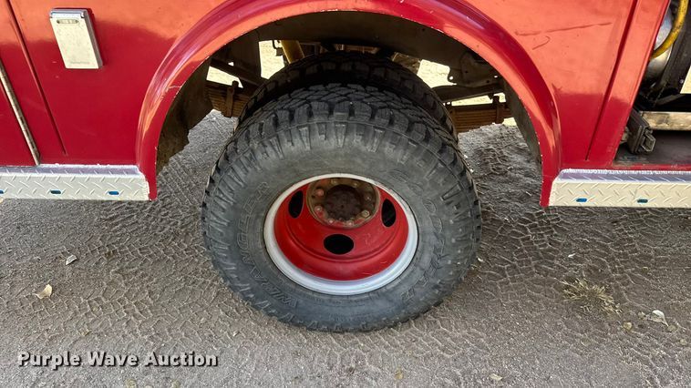 image for item NA9879 1983 GMC Sierra Classic 3500 brush fire truck