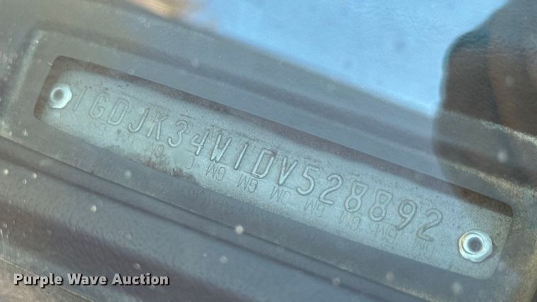 image for item NA9879 1983 GMC Sierra Classic 3500 brush fire truck