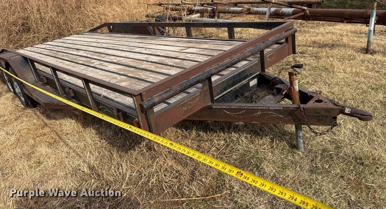 image for item NA9925 1991 Car Hauler Utility trailer