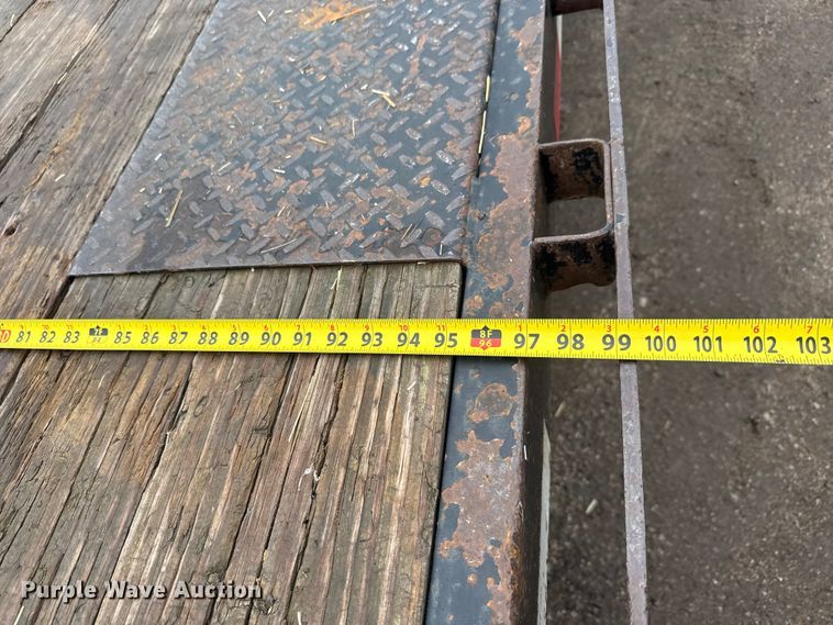 image for item NA9959 2016 Lamar equipment trailer