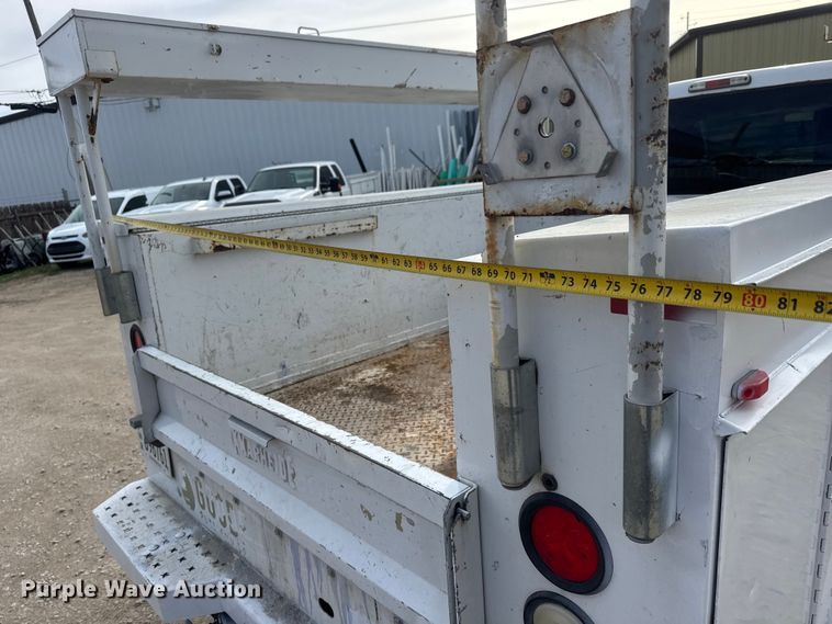 image for item NB9010 2015 Ford F350 Super Duty SuperCab utility bed pickup truck