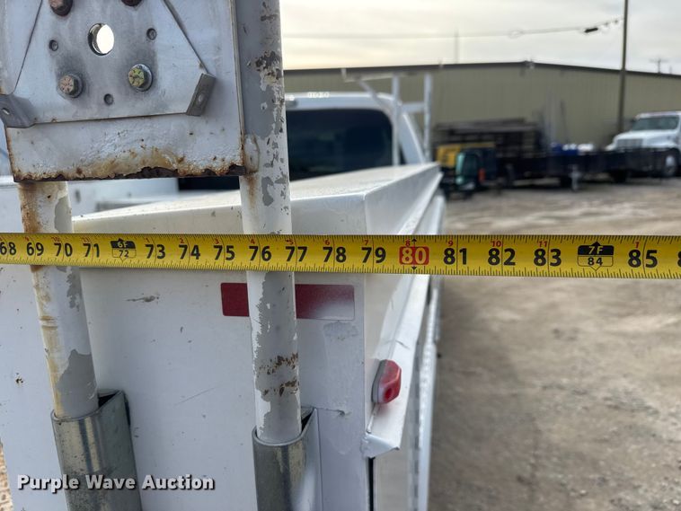 image for item NB9010 2015 Ford F350 Super Duty SuperCab utility bed pickup truck