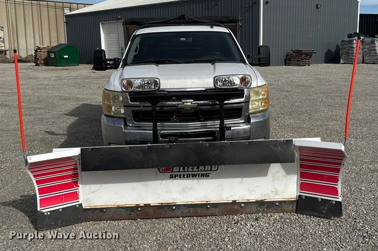 image for item NB9028 2010 Chevrolet Silverado 2500 Ext. Cab dump flatbed truck