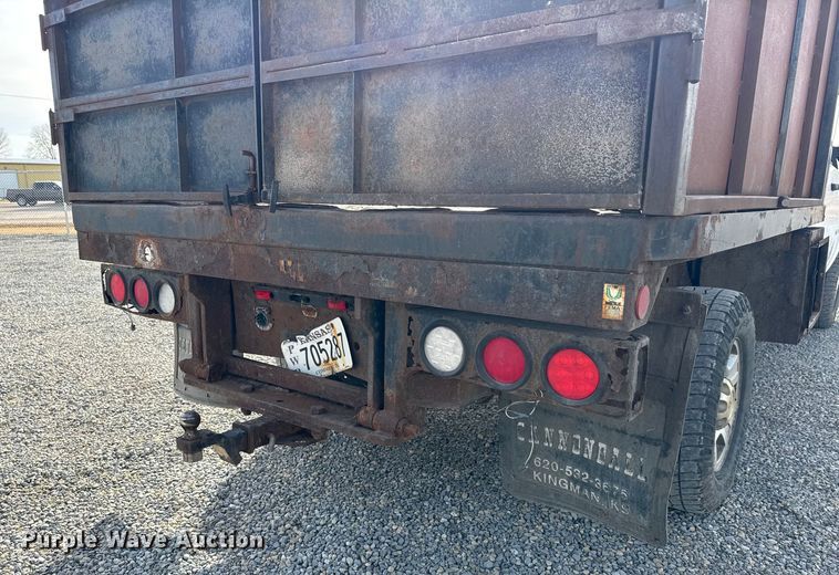 image for item NB9028 2010 Chevrolet Silverado 2500 Ext. Cab dump flatbed truck