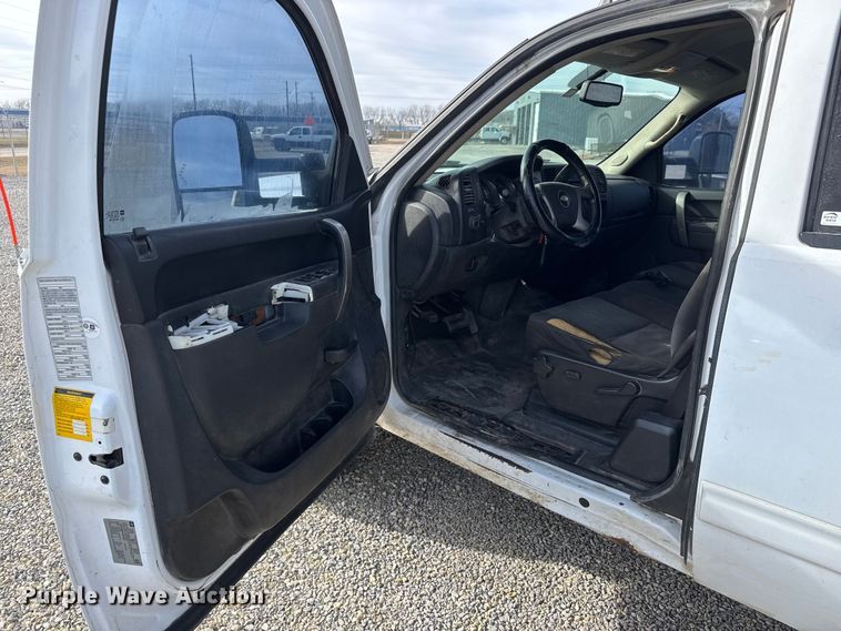 image for item NB9028 2010 Chevrolet Silverado 2500 Ext. Cab dump flatbed truck