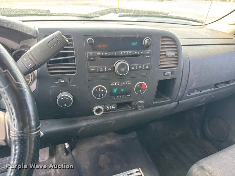 image for item NB9028 2010 Chevrolet Silverado 2500 Ext. Cab dump flatbed truck