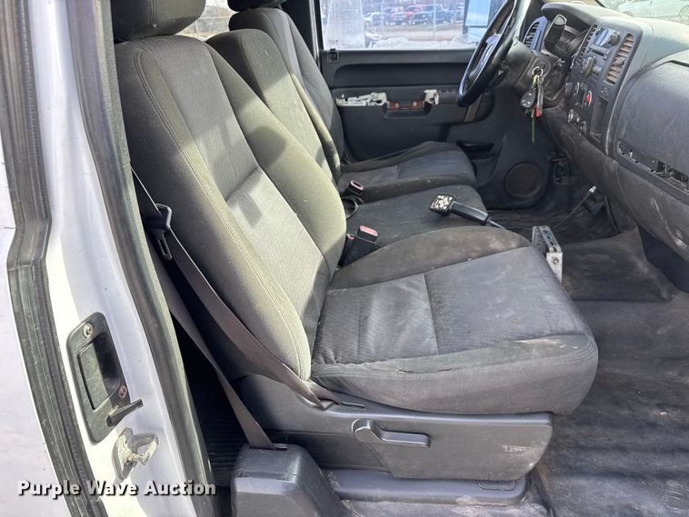 image for item NB9028 2010 Chevrolet Silverado 2500 Ext. Cab dump flatbed truck