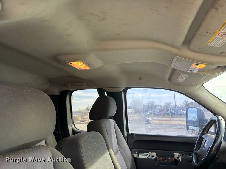 image for item NB9028 2010 Chevrolet Silverado 2500 Ext. Cab dump flatbed truck