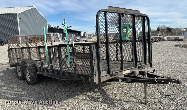 image for item NB9029 2012 PJ utility trailer